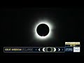 A time lapse of the 2024 total solar eclipse in Indiana