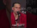 DAVID BENAVIDEZ ON THE SHOT THAT CHANGED FIGHT AGAINST CALEB PLANT