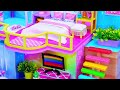Build Miniature Kitten Cat House with Car Tank , Cute Cat Bedroom | DIY Miniature Cardboard House