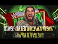 Money In The Bank 2024 Winners Predictions!