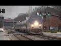 Q409 Races F709 Southbound Down The South End Subdivision On The CSX A-Line + F716 + Amtrak 89!