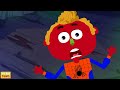 This Is The Way We Brush Halloween Song | Spooky Scary Skeleton Songs For Kids | Teehee Town