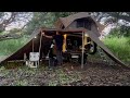Solo Car Camping at the Farmstead - EXEA Jimny - Nomad Air Internet