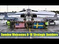 Sweden Welcomes US Strategic Bombers - Land at Luleå-Kallax Air Base