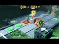 Super Mario Party - Mario and Bowser Jr. vs Luigi and Bowser - Domino Ruins Treasure Hunt