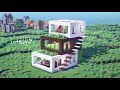 ⛏️ Minecraft Tutorial :: 🏘️ Easy 3-Floor Survival House 🏡