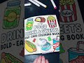 coloring a burger TikTok video