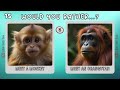 Pick one Kick one  ANIMALS EDITION 🐢🐱 3 minute challenge 🕷️