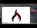 Inkscape Tutorial: Vector Flame Icon