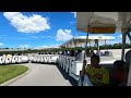Riding the Animal Kingdom Tram to the Parking Lot at Walt Disney World in Florida on July 30, 2022
