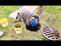 How to Check Your Yard Drain Trench for SLOPE - Simple Pro Tip for Contractors & DIYers- Do it Right