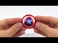 How to make Captain America shield key chain from Coca Cola!