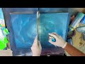 spray paint art tutorial for beginners on clouds