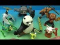 REVISIT - 2008 KUNG FU PANDA set of 8 McDONALD'S HAPPY MEAL MOVIE COLLECTIBLES VIDEO REVIEW