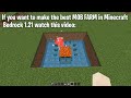 BEST 1.21 Iron Farm in Minecraft Bedrock Edition (MCPE/Xbox/PS/Switch/PC)