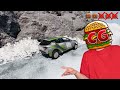Surviving the Most DANGEROUS Snowy Cliff Road in BeamNG Drive Mods!