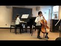 Serenade from Camille Saint-Saëns  Suite for Cello and Piano Op. 16