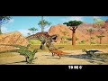 DINOSAUR SURVIVAL P5 - BABY REX AND SPINO'S DEATH TRAP | JURASSIC WORLD EVOLUTION 2