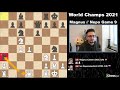 2021 World Chess Championship (Game 9)