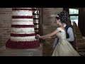 Asian wedding cakes OLD THORNS cake cutting