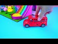 Build Pink SMILING CRITTERS Miniature School with Playground, Rainbow Slide❤️DIY Miniature House