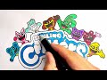 Poppy Playtime Chapter 3 Coloring Pages | How to Color Smiling Critters | NCS Music