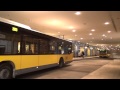 Busse in Berlin Steglitz Haltestelle Kreisel - BVG Citaro MAN Volvo [1080p]