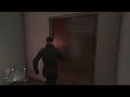GTA online - outside the apartment door