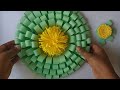 Paper flower wall hanging craft ideas | easy and Beautiful Home decoration ideas 💡 #diy