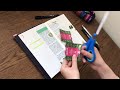 Daily Journal With Me: Real Time No Talking ASMR Fountain Pen Handwriting | Take A Note Planner