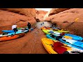 Kayaking to Hidden Slot Canyon | Antelope Canyon | Bucket List 2021! | Lake Powell