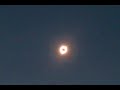 Eclipse in Warm Springs Oregon