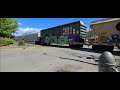 For Dad: I caught my first train on video! Bellows Falls, Vermont across from Green Mountain RR