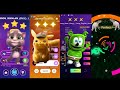 Talking Tom - Beat Roller/Pikachu - Tiles Hop/Gummy Bear - Beat Hop/Dancin - Smash Color