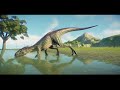 INDORAPTOR vs LARGE AND MEDIUM HERBIVORES DINOSAURS IN UNITED KINGDOM - Jurassic World Evolution 2