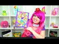Coloring Lisa Frank Hippie Girl Rainbow Coloring Page Prismacolor Markers | KiMMi THE CLOWN