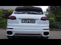 Porsche Cayenne Diesel 4.2 V8 start up & engine sound