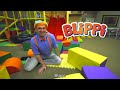 Blippi Visits a Playground | @Blippi | Moonbug Literacy