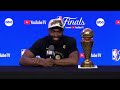 Full Jaylen Brown game 5 post game of the NBA finals vs Mavericks on June 17th, 2024