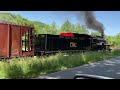 Steam Powered Freight Train on the GSMR - Test Run of 1702