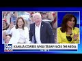 'The Five' reacts to Trump's news conference as Kamala ducks the media