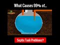 What Causes 99% Of Septic Tank Problems?