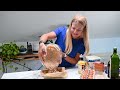 How to make HEALTHY BANANA BREAD | one bowl recipe