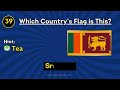 Guess The Country from the Flag and Clue | How many can you get out of 50?