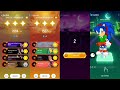 Knuckles Sonic 🆚 Dark Sonic 🆚 Tails Exe Sonic 🆚 Muscular Sonic | Sonic Tiles Hop EDM Rush Gameplay
