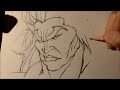 ASMR | Pencil Drawing 178 | Yujiro Hanma (Request)