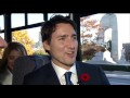 Behind-the-scenes of Justin Trudeau's first day as Prime Minister