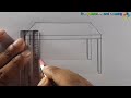 How to draw a Table | Creative Drawing | Technique