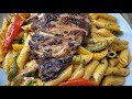 Creamy Jerk Chicken Pasta | Jerk Chicken Rasta Pasta