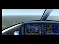 Approach and landing at Kalaupapa (Timelapse x4.5) | Cirrusjet SF50 | X-Plane Mobile